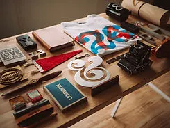 Graphic Design Workspace